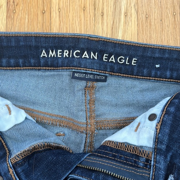 American Eagle Next Level Stretch Hi-Rise Shortie Shorts - Picture 3 of 5